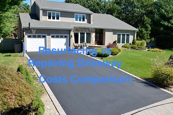 Resurfacing vs Repaving Driveway Costs Comparison in 2020 ...