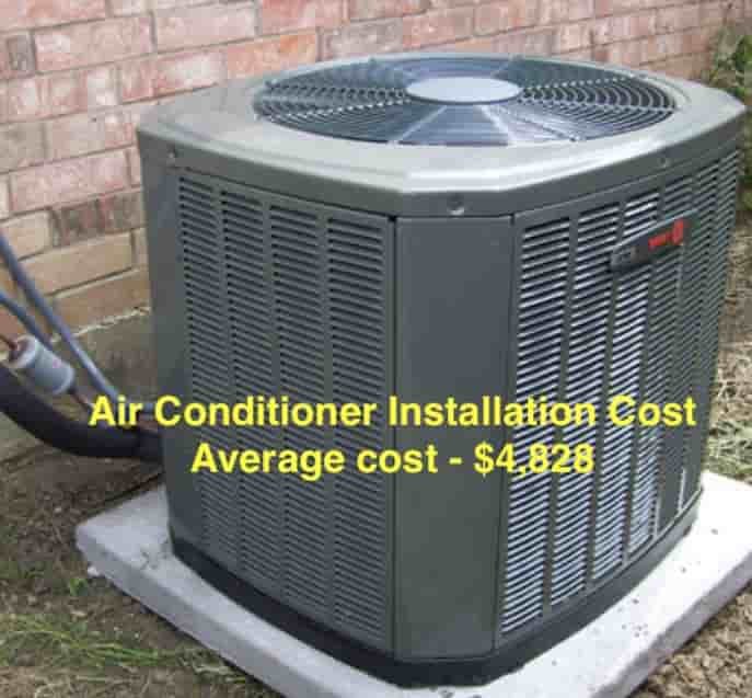 cheapest central air installation