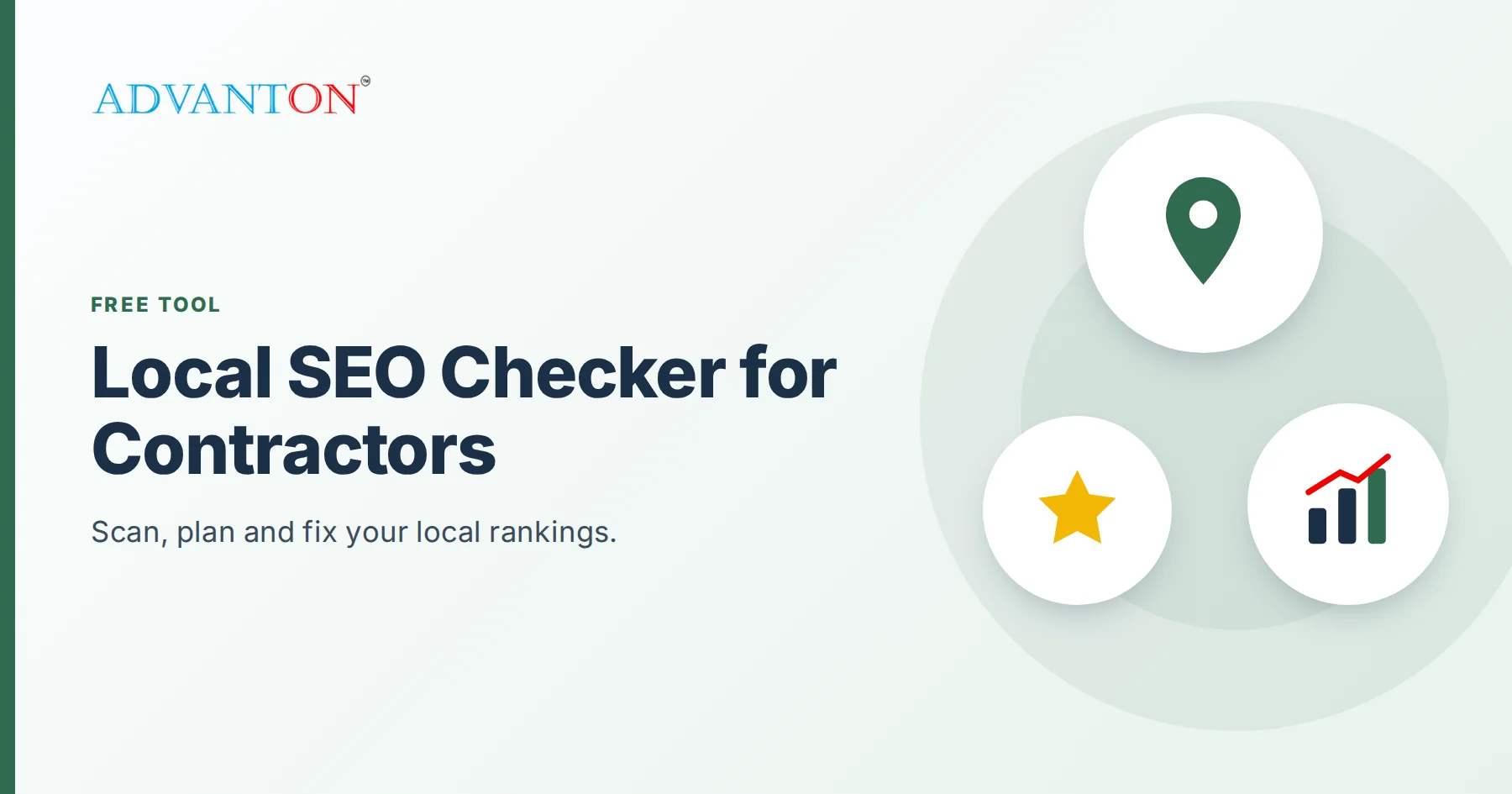 Free Local SEO Checker for contractors: scan, plan, fix